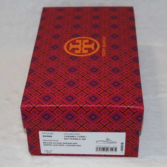 NWT Tory Burch Miller Cloud Shearling Sandals NEW in Box - Picture 6 of 6